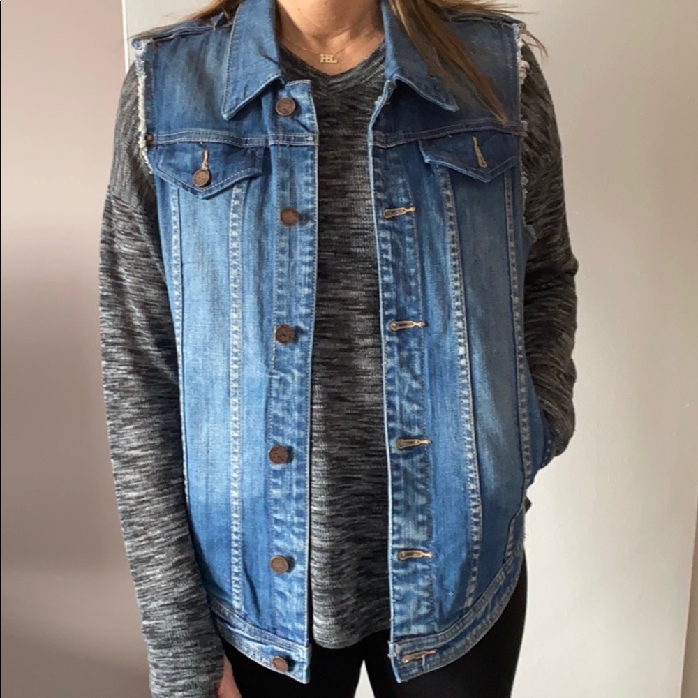 Blank NYC denim vest